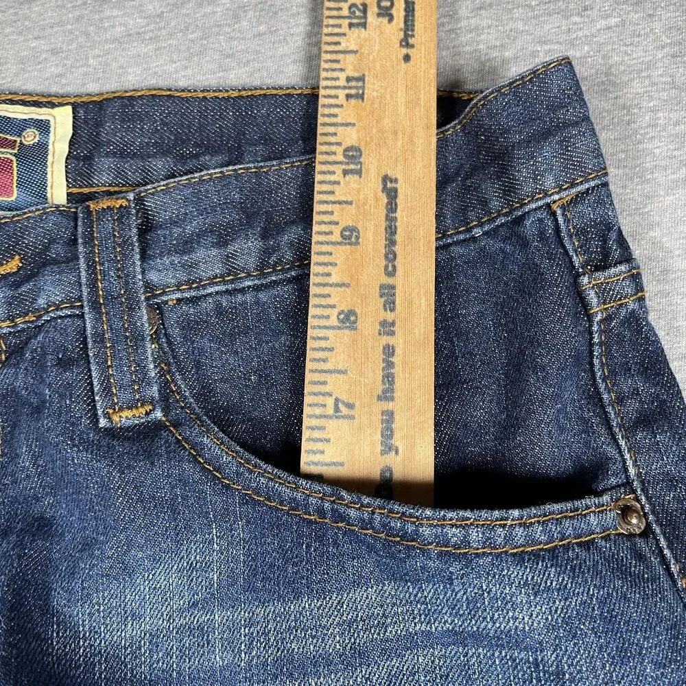 Levi's 514 Jeans Mens 34x32 Blue Medium Wash Straight Regular Denim